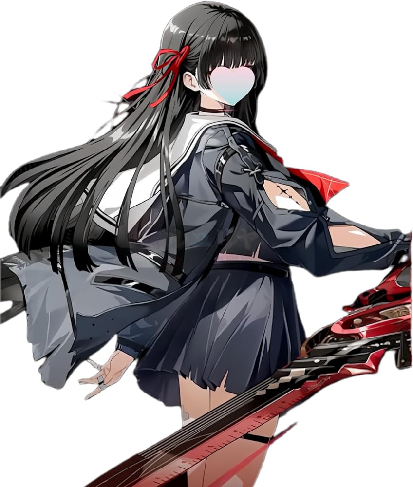 Amazon.co.jp: [マルユリヤ] M 髪飾り付き 鳴潮 千咲 Chisa コスプレ