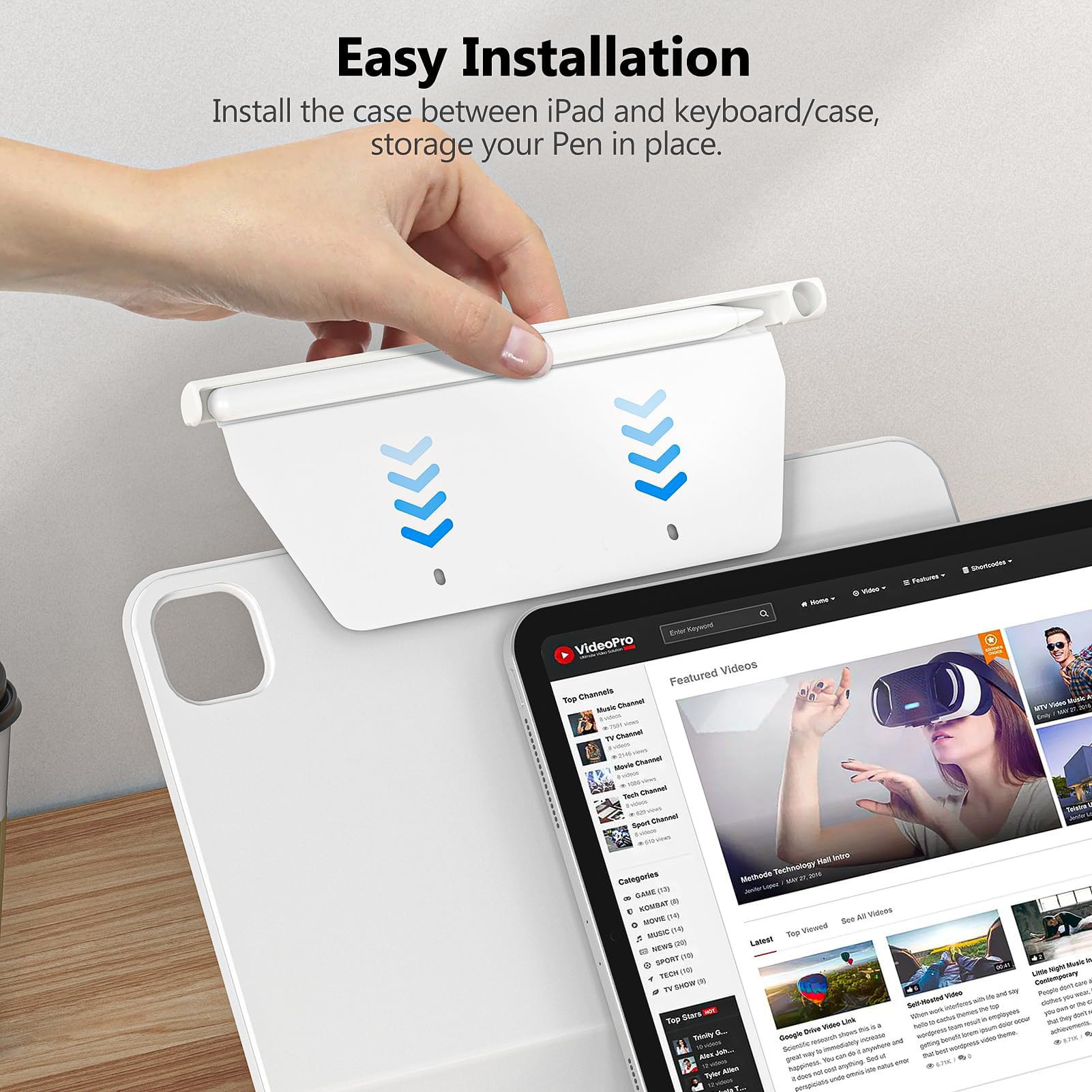 Amazon.com: Magic Pencil Holder Compatible with Magic Keyboard