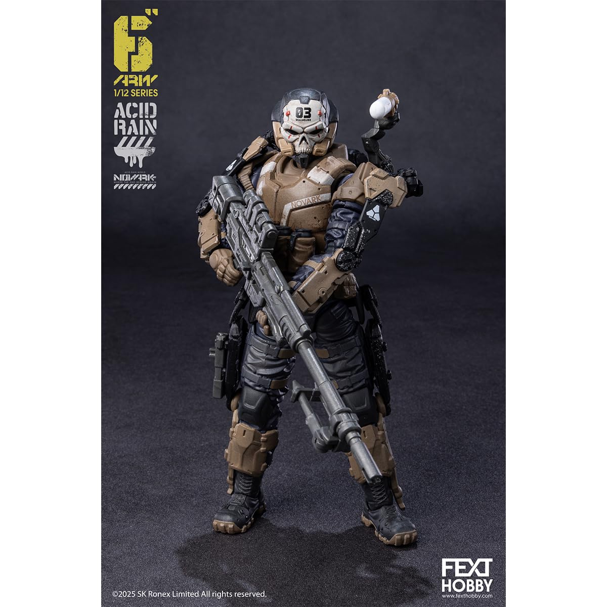 Amazon | HiPlay FEXT HOBBY 1/12 ACID RAIN FXH-AR-003 SKULLWELDER