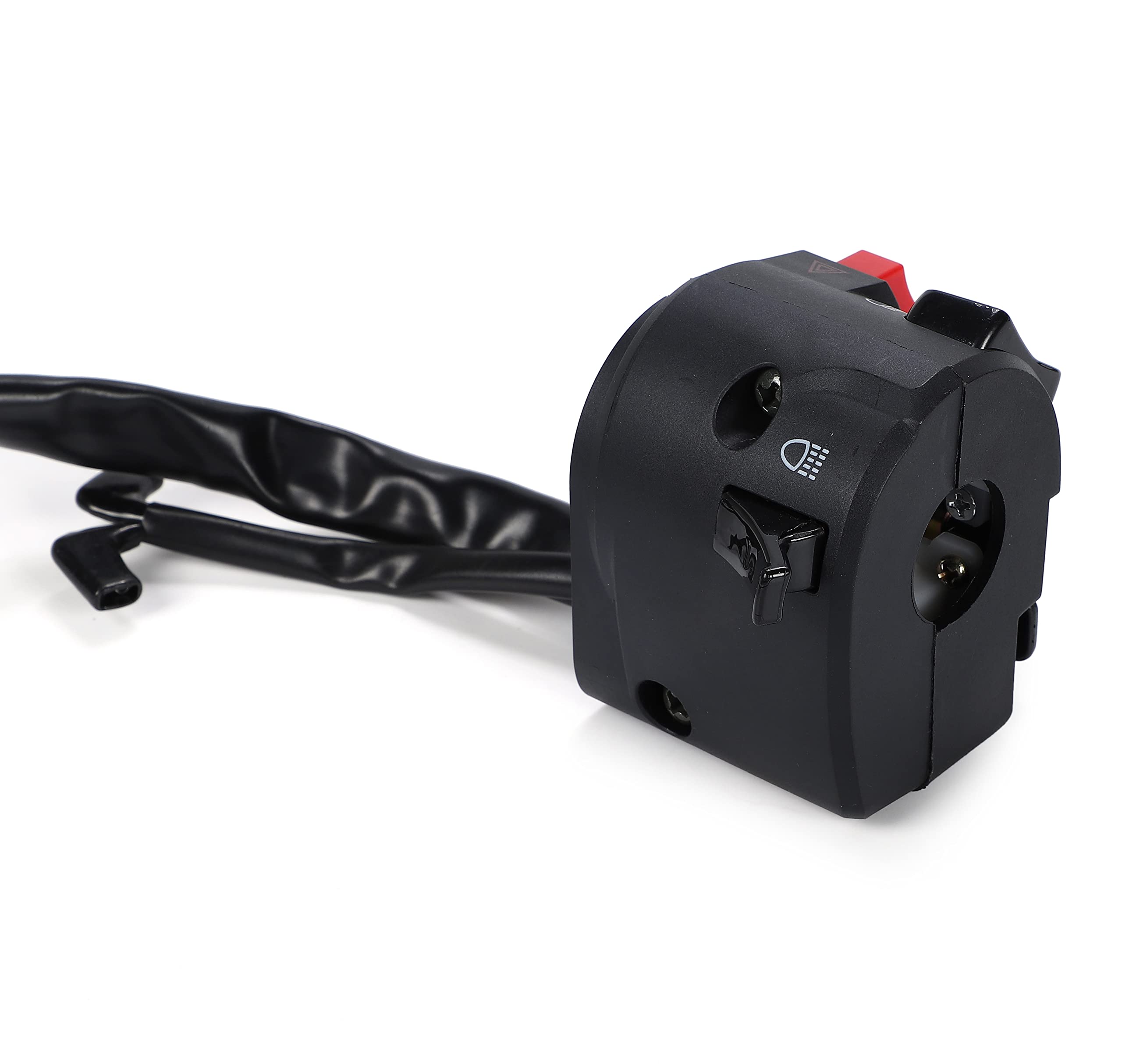 Amazon.co.jp: バイク ハンドル スイッチ ボックス 左右 汎用 多機能