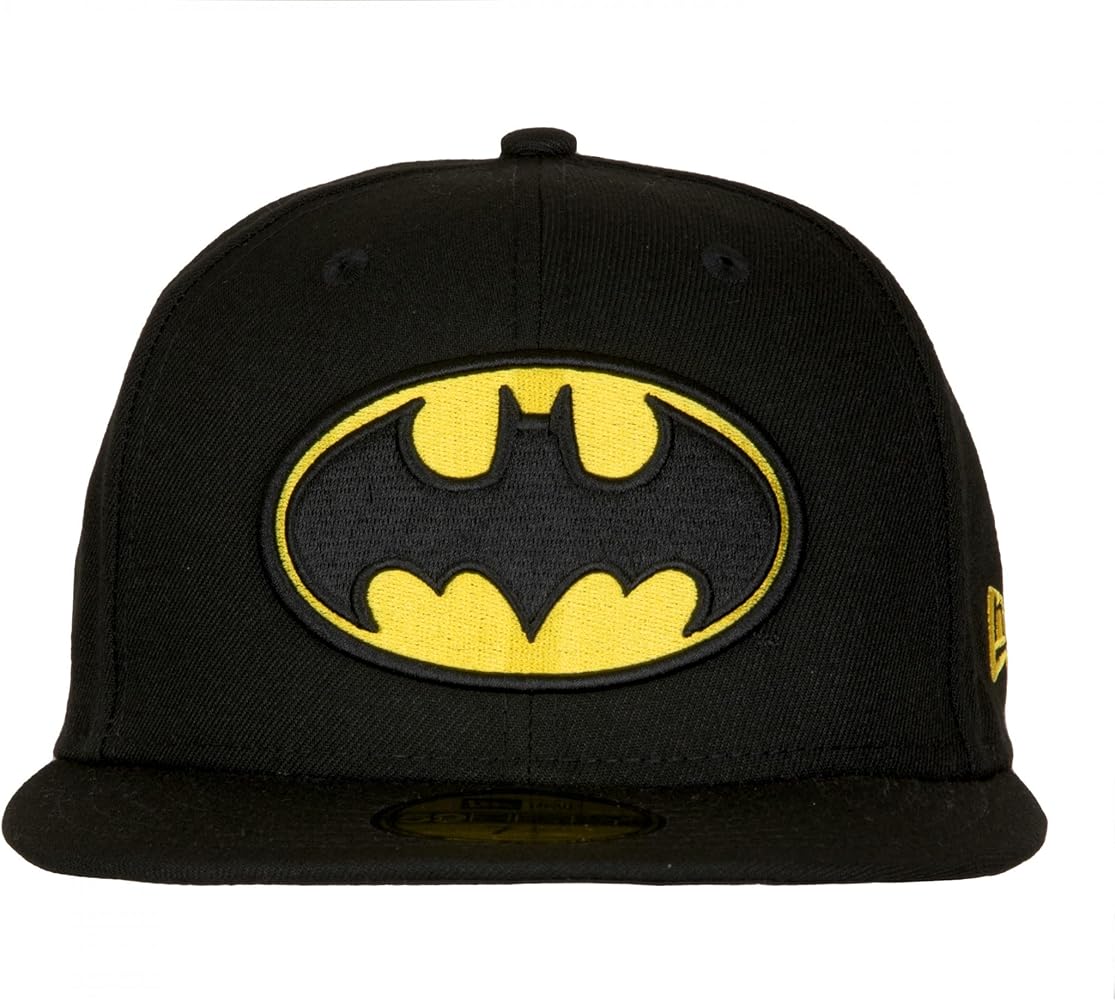 New Era Batman Classic Logo 59Fifty Fitted Hat Black at Amazon