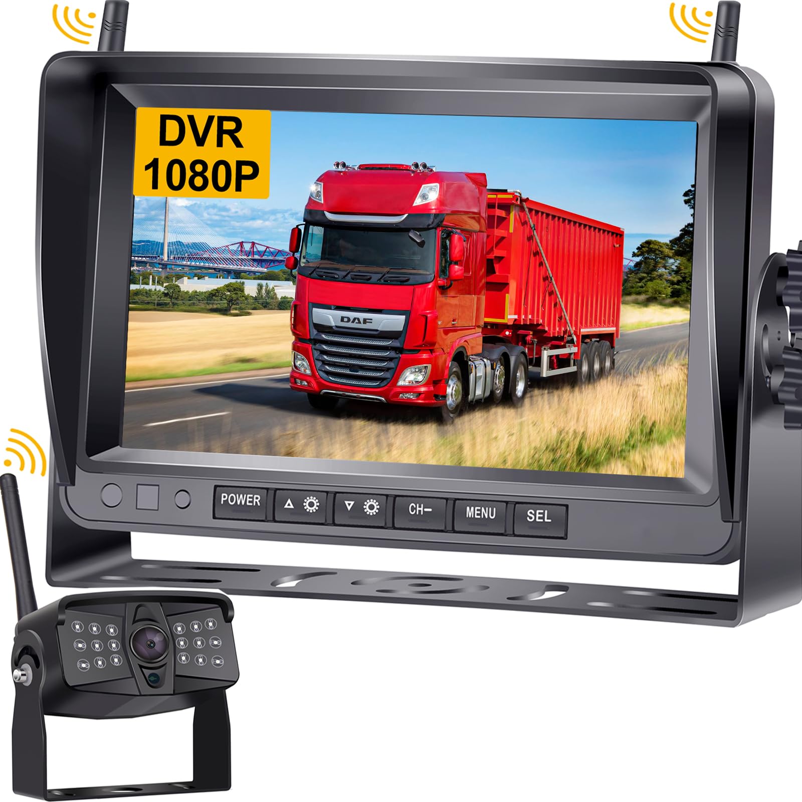 Amazon.co.jp: MJXD バックカメラ バックカメラモニターセット バック