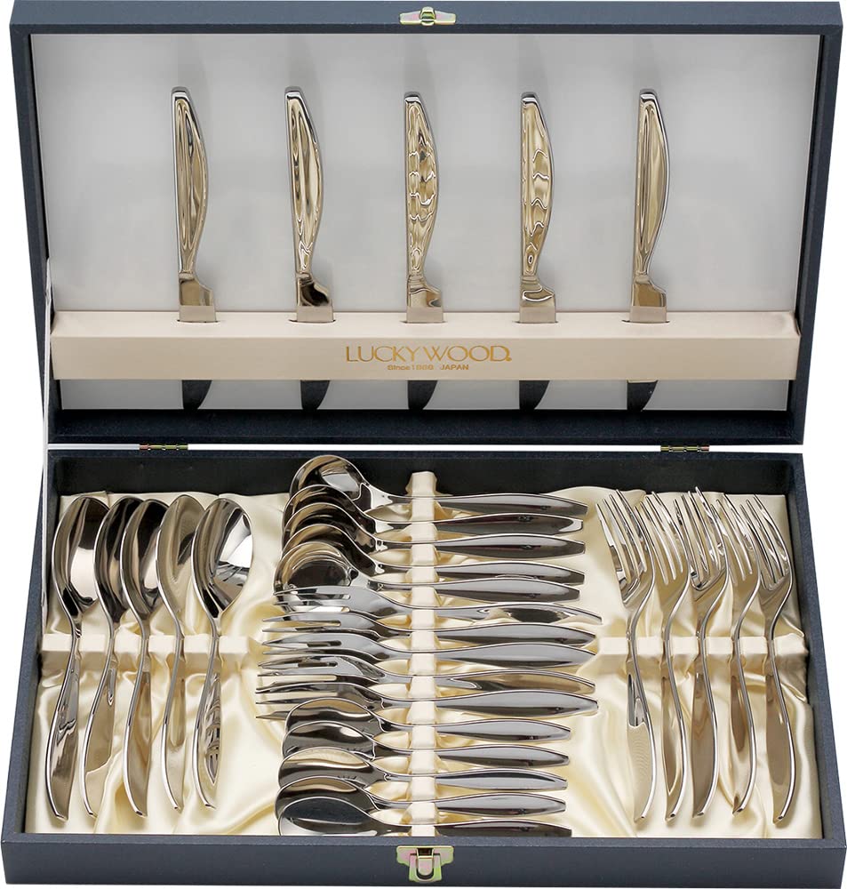 Amazon｜ラッキーウッド(Luckywood) 〈レイリア〉30pc.ディナーセット