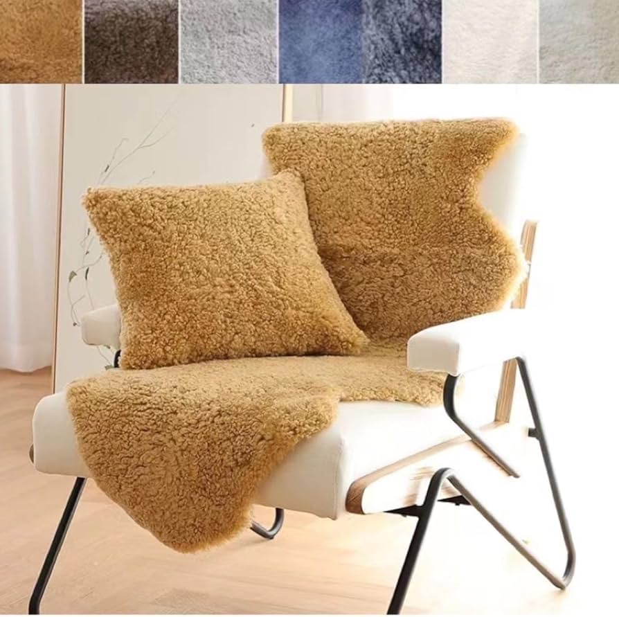 Amazon | 短毛ムートンラグ 水洗い 2匹 原皮 160cm 180cm 200cm 75