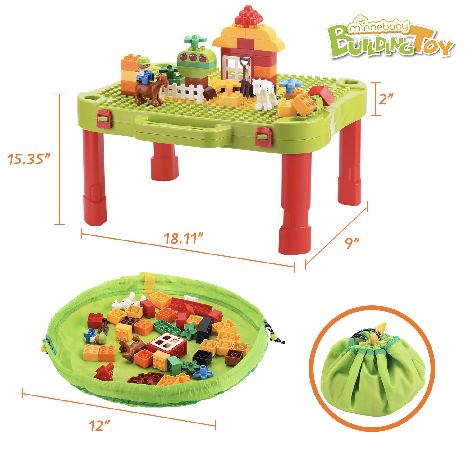Amazon.co.jp: 3-in-1 子供用アクティビティテーブル レゴ デュプロ