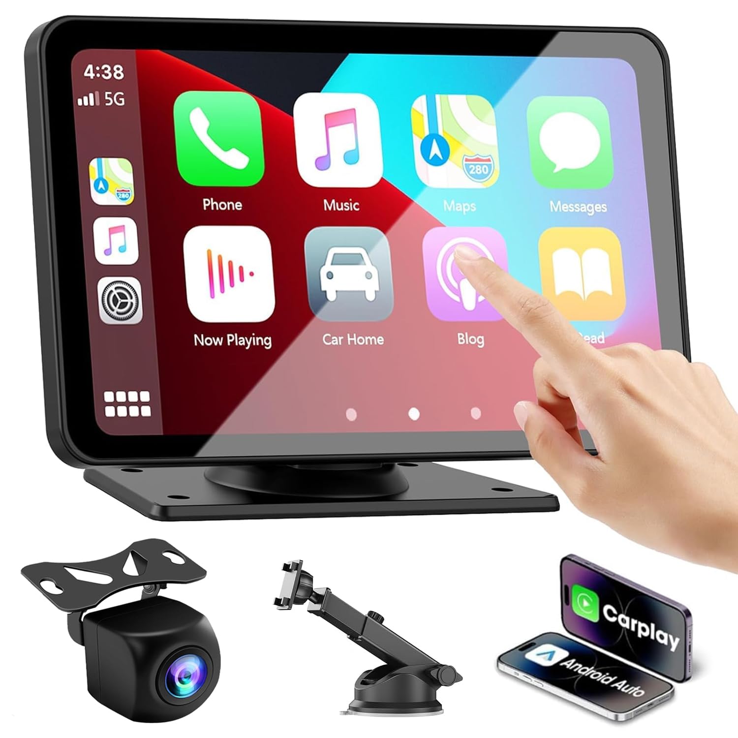 Amazon.co.jp: Stynxro 7インチ ディスプレイオーディオ ポータブル