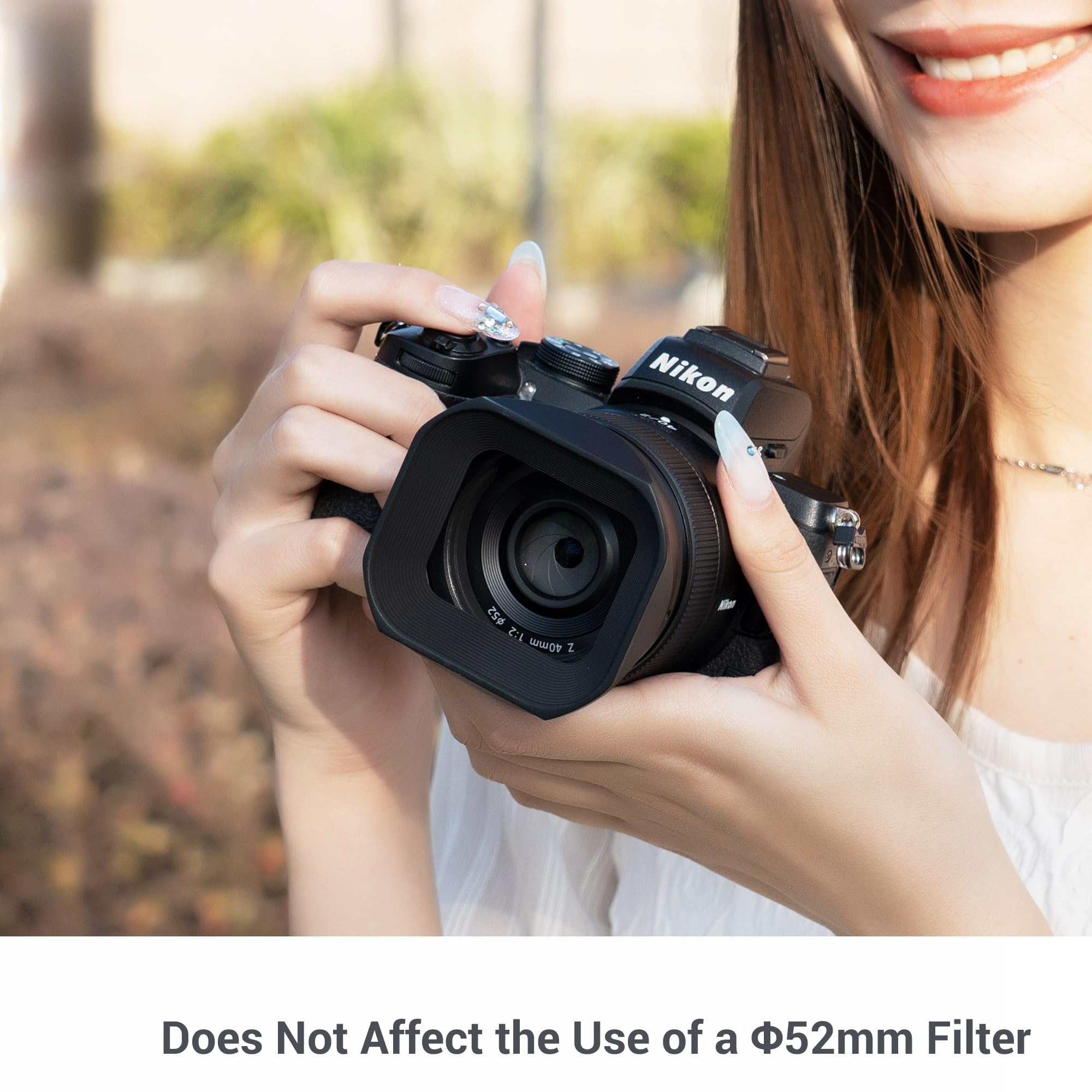 Amazon.com : Lens Hood for Nikon NIKKOR Z 40mm F2 (SE), Z 40mm F2