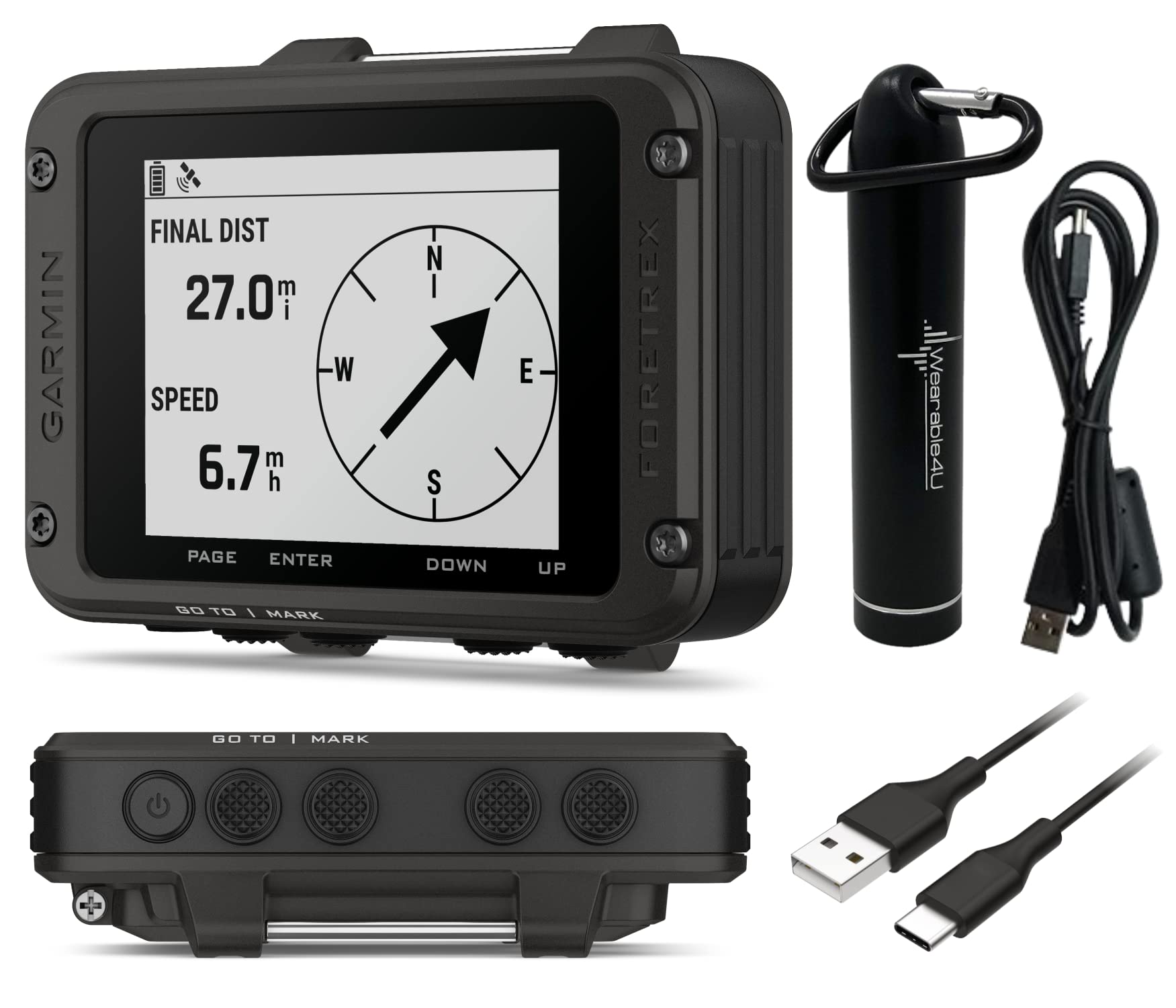 Amazon.com: Wearable4U Garmin Foretrex 801 Wrist-Mounted GPS