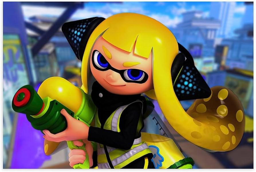 Amazon.co.jp: スプラトゥーンポスター壁絵アートポスターインテリア