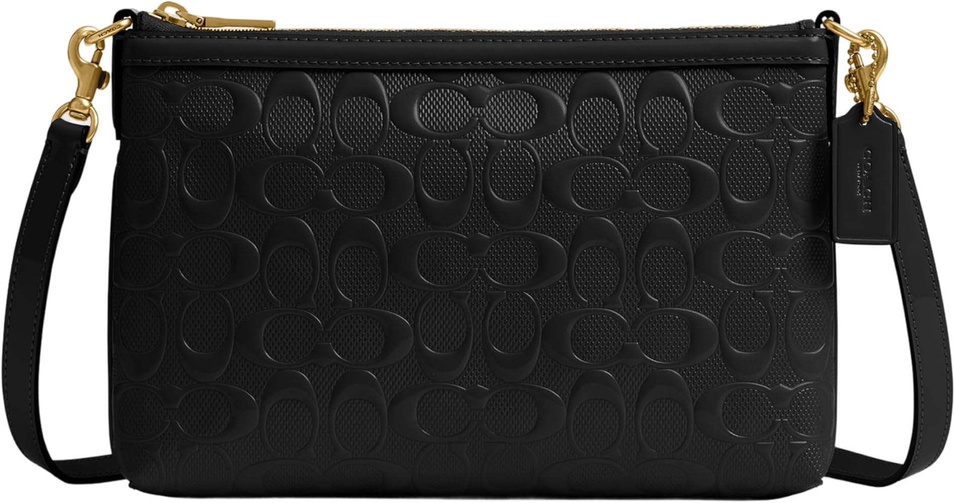 COACH Women's Legacy Zip Top Crossbody Bag In Signature Leather