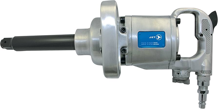 JET 400456 - 1-inch Drive D-Handle Impact Air Wrench (6-inch
