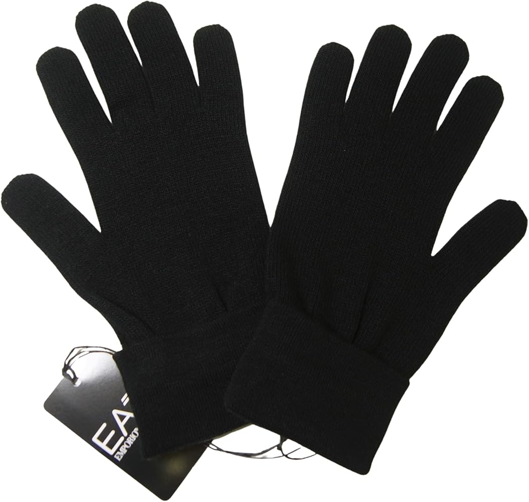Amazon | [エンポリオアルマーニ] 手袋 グローブ ニット メンズ
