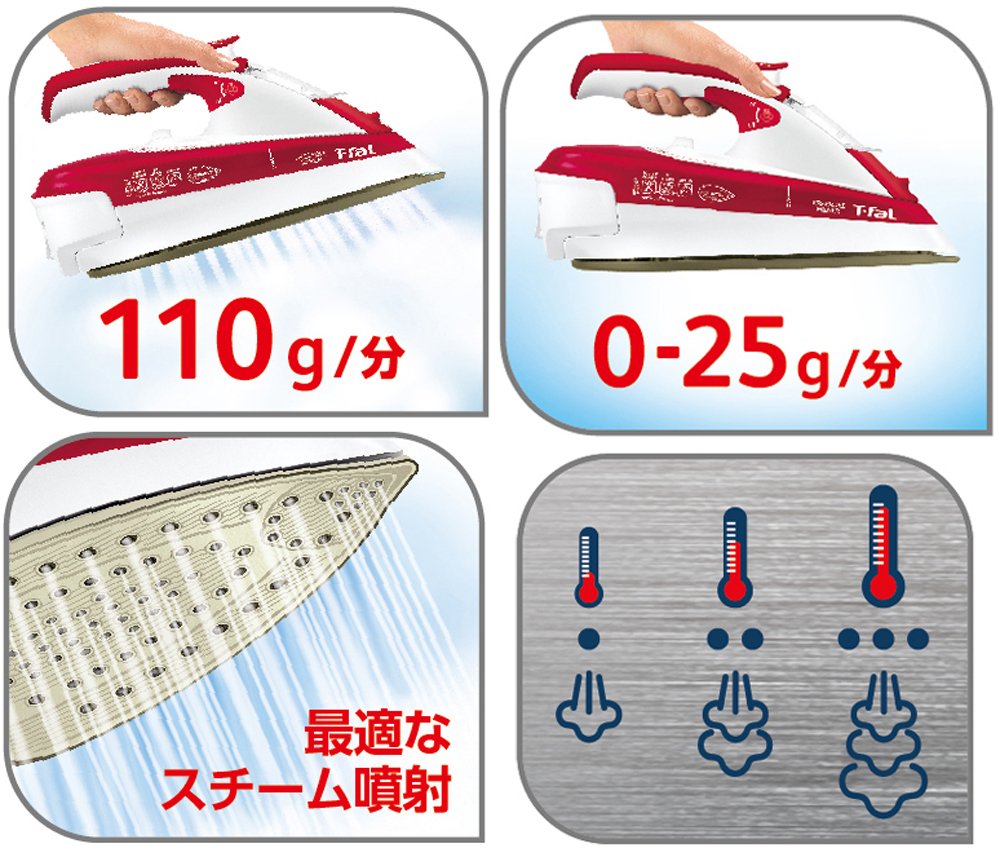 Amazon | ティファール スチームアイロン 「フリームーブ パワー