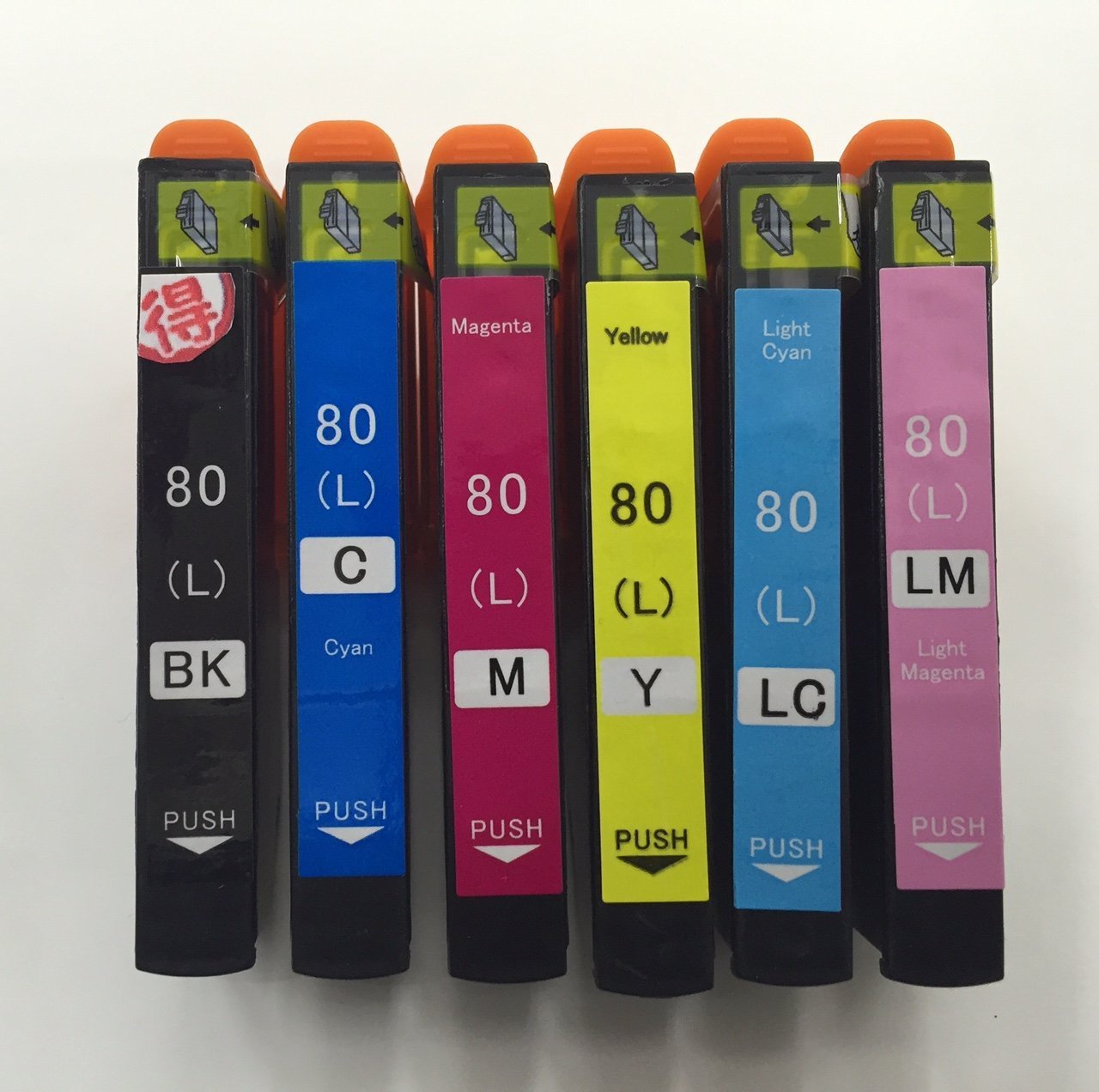 Amazon.co.jp: EP-807AB インク エプソン プリンター IC80L 6色セット