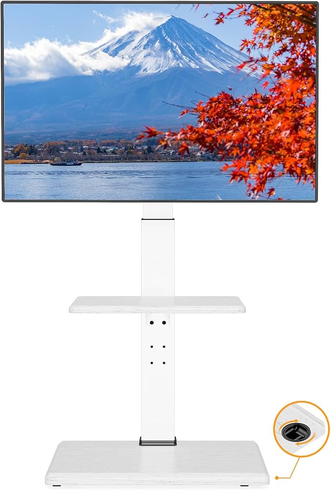 Amazon.co.jp: PERLEGEAR テレビスタンド 30~60インチ対応 隠し