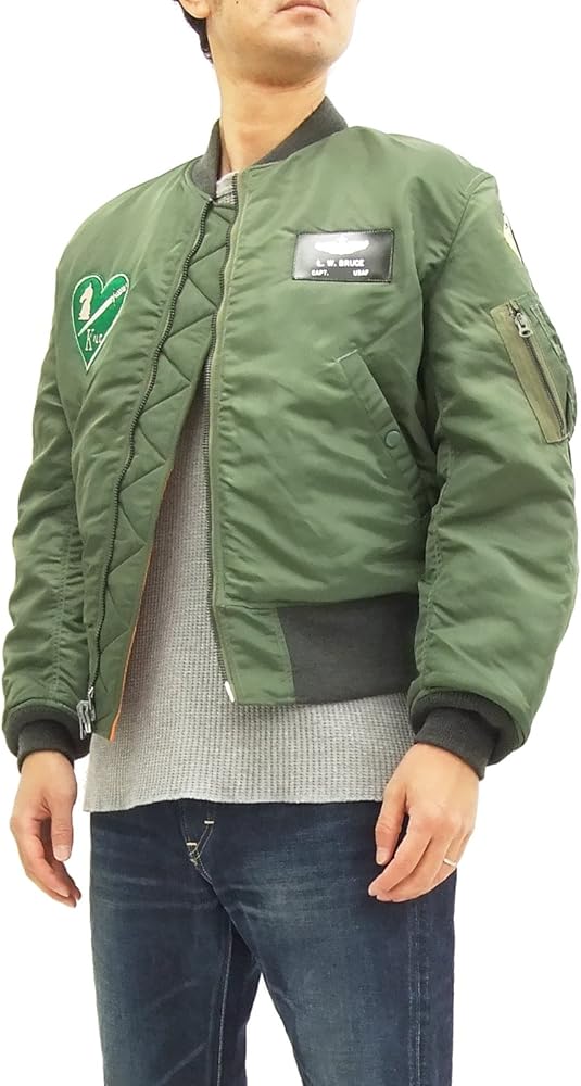 Amazon.co.jp: [バズリクソンズ] BR13896 MA-1 フライトジャケット D