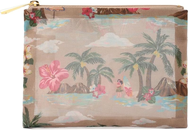 親友とおそろいで購入」FEILER（フェイラー）の“アロハ柄ポーチ”が