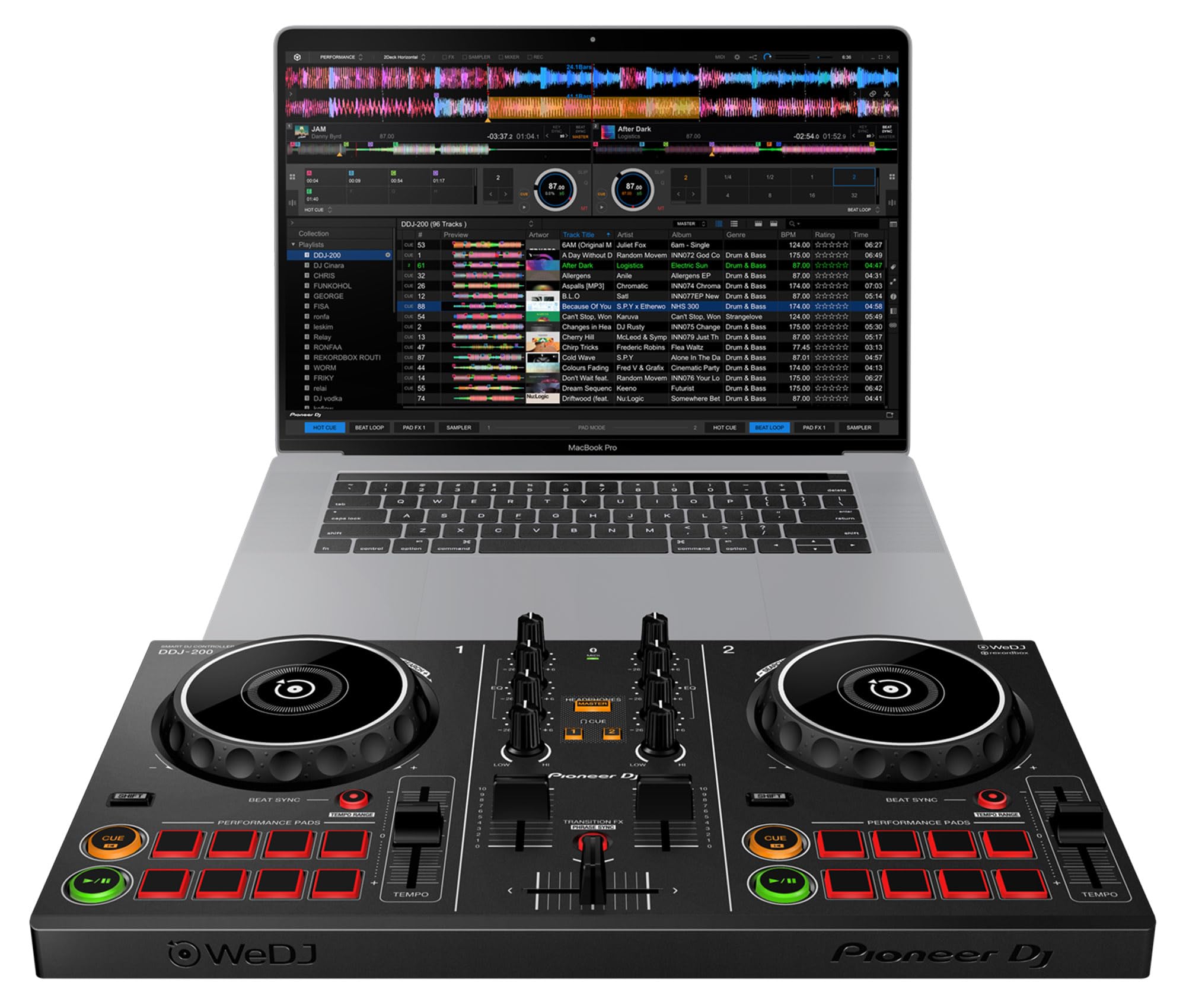 Amazon.com: Pioneer DDJ-200 2-Channel Smart DJ Controller Bundle