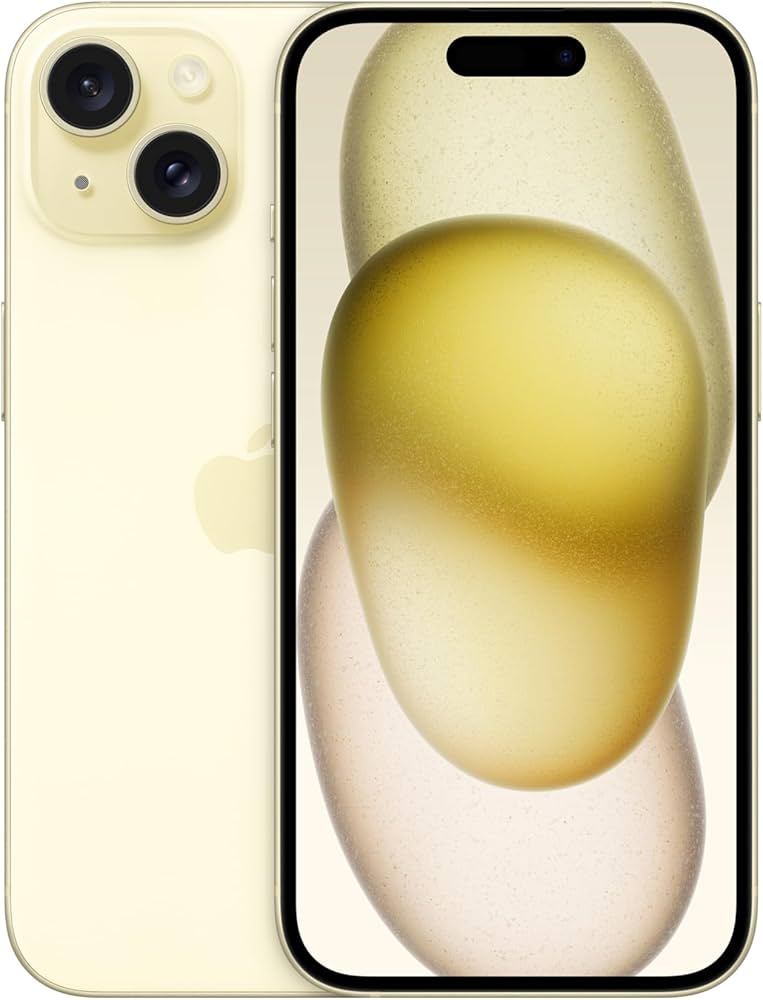 Amazon | 【整備済み品】 Apple iPhone 15 128GB イエロー SIMフリー