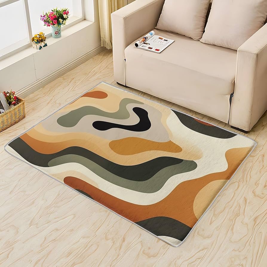 Amazon.com: Vydddom Neutral Color Rug, 7x9 Rug, Earth Tone Rugs
