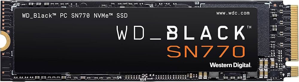Amazon.co.jp: WD_BLACK 250GB SN770 NVMe 内蔵型ゲーミングSSD