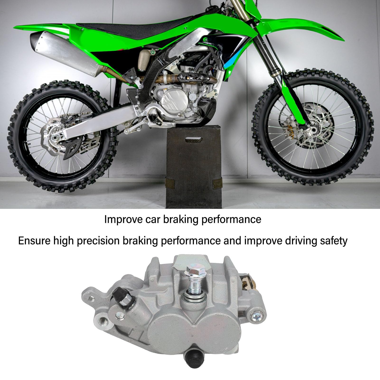 Amazon | パッド付きフロントブレーキキャリパー 43080 0081 メタル