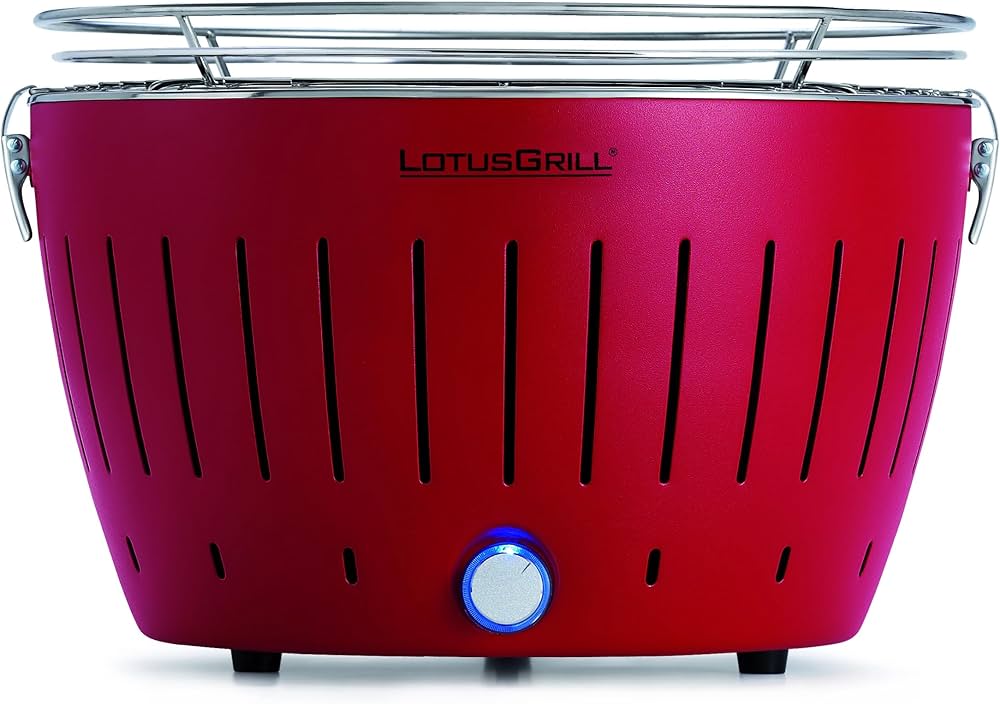 Amazon | レッド ロータスグリル 無煙炭火 スターターキット