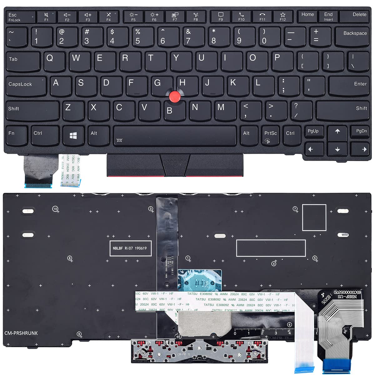 Amazon.com: Replacement Keyboard for Lenovo ThinkPad X280 X390