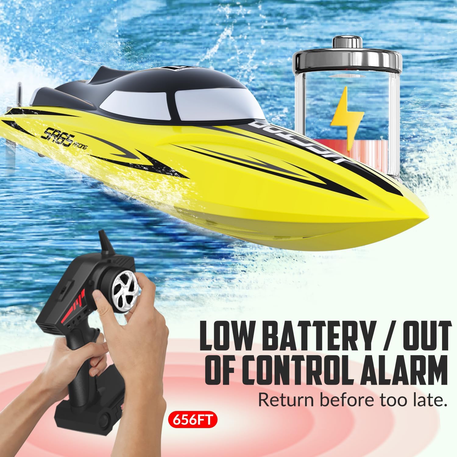 Amazon.co.jp: VOLANTEXRC ブラシレスリモートコントロールボート