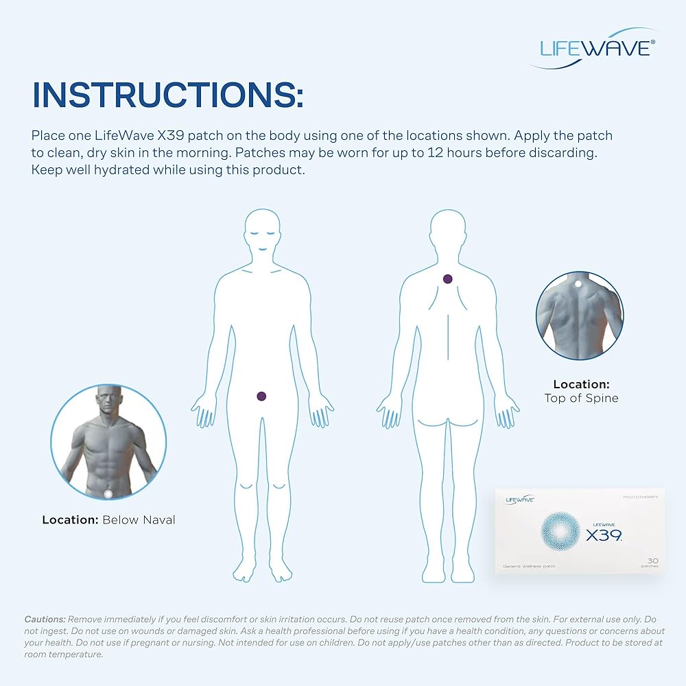 LifeWave X39 Patches - Supports Improvements of Liberia | Ubuy