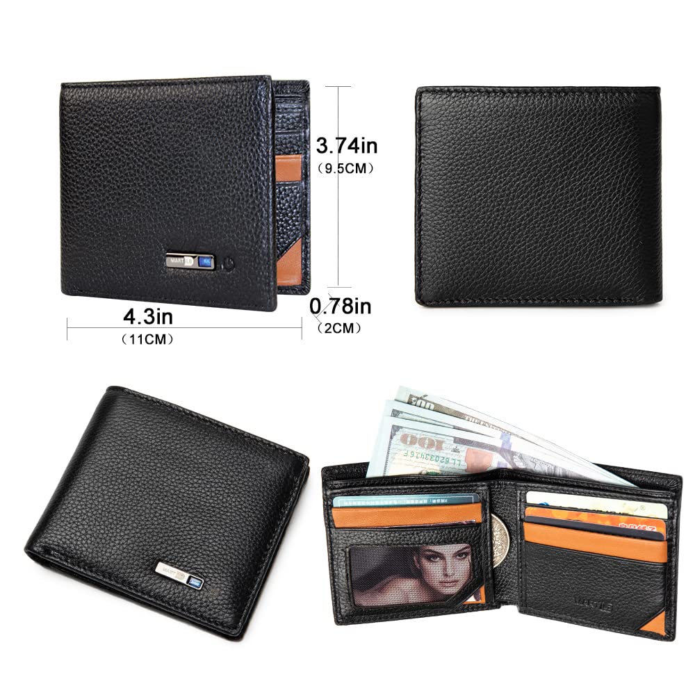 Amazon.com: Men Wallet with Tracker Work with iOS&Android, Wallet