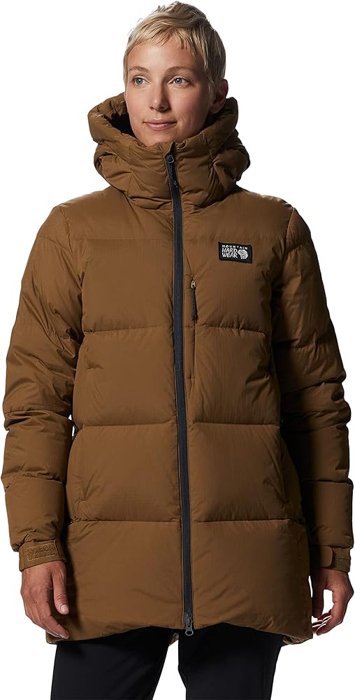 Amazon.com: Mountain Hardwear Women's Nevadan Down Parka, Corozo