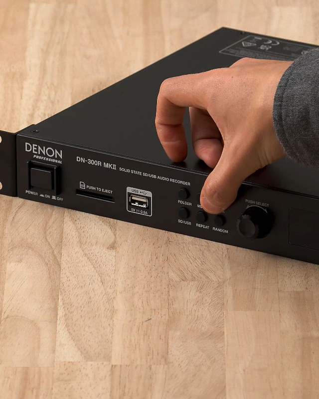 Amazon | Denon Professional SD/USB対応メディアレコーダー DN-300R