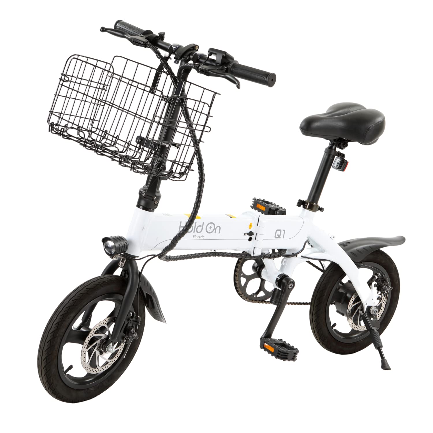 Amazon.co.jp: ホールドオン(Holdon) 電動自転車 折りたたみ 前かご