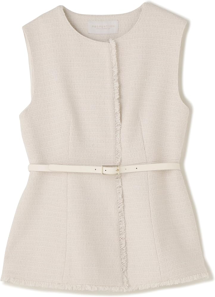 Amazon | [プロポーションボディドレッシング] ベルト付きペプラム