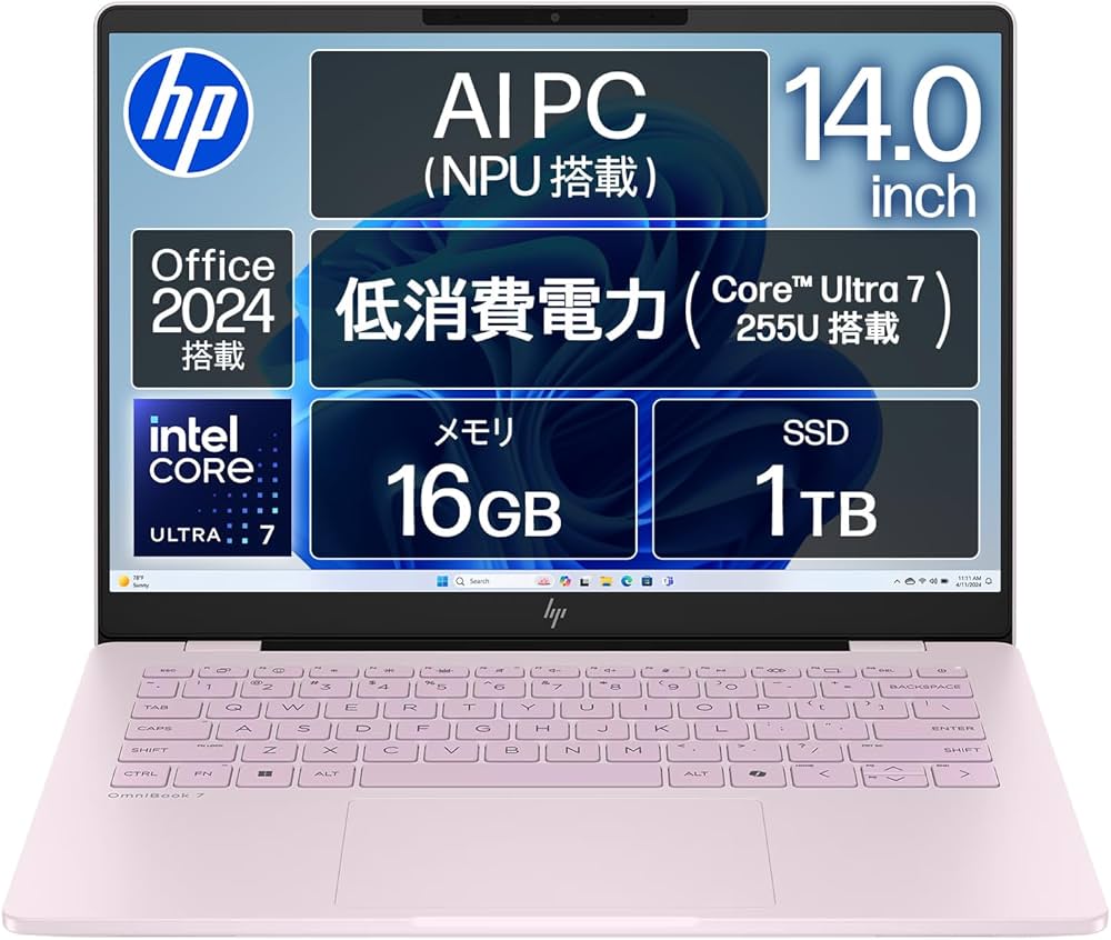 Amazon.co.jp: HP ノートパソコン OmniBook 7 14-fr 14.0インチ