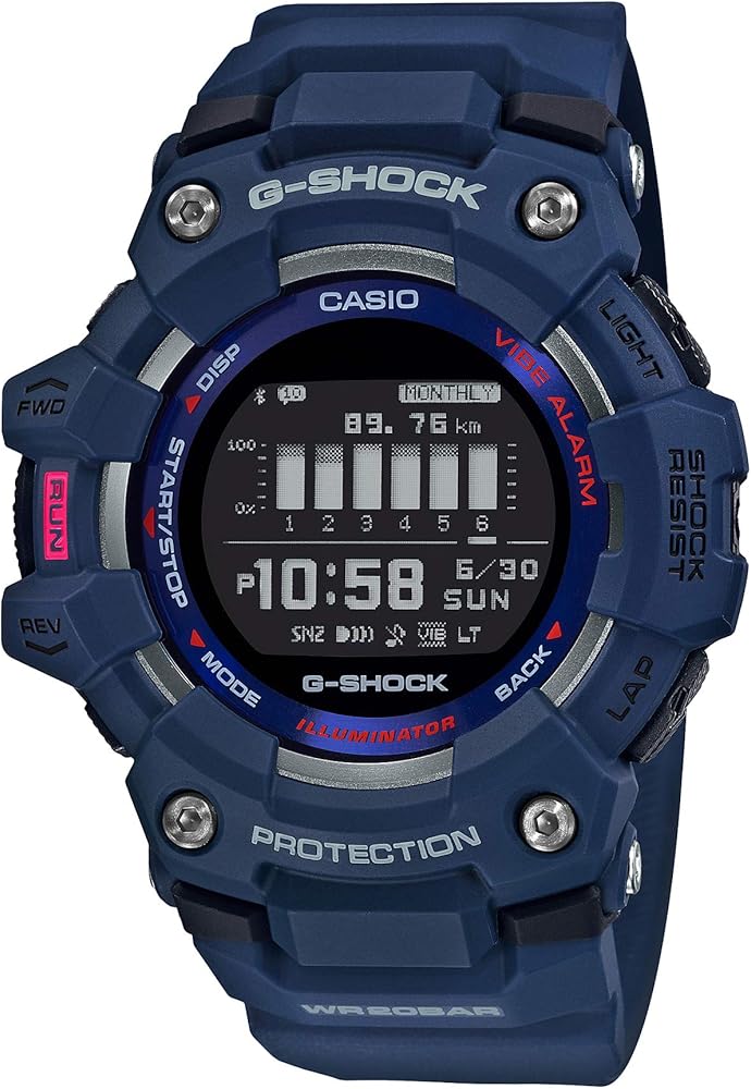 Amazon.com: Casio GBD100-2 Men's G Squad Bluetooth Alarm