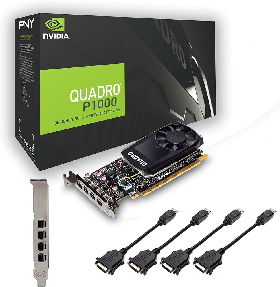 Amazon | PNY Quadro P1000 DVI 4GB GDDR5。 | ピーエヌワイ(PNY