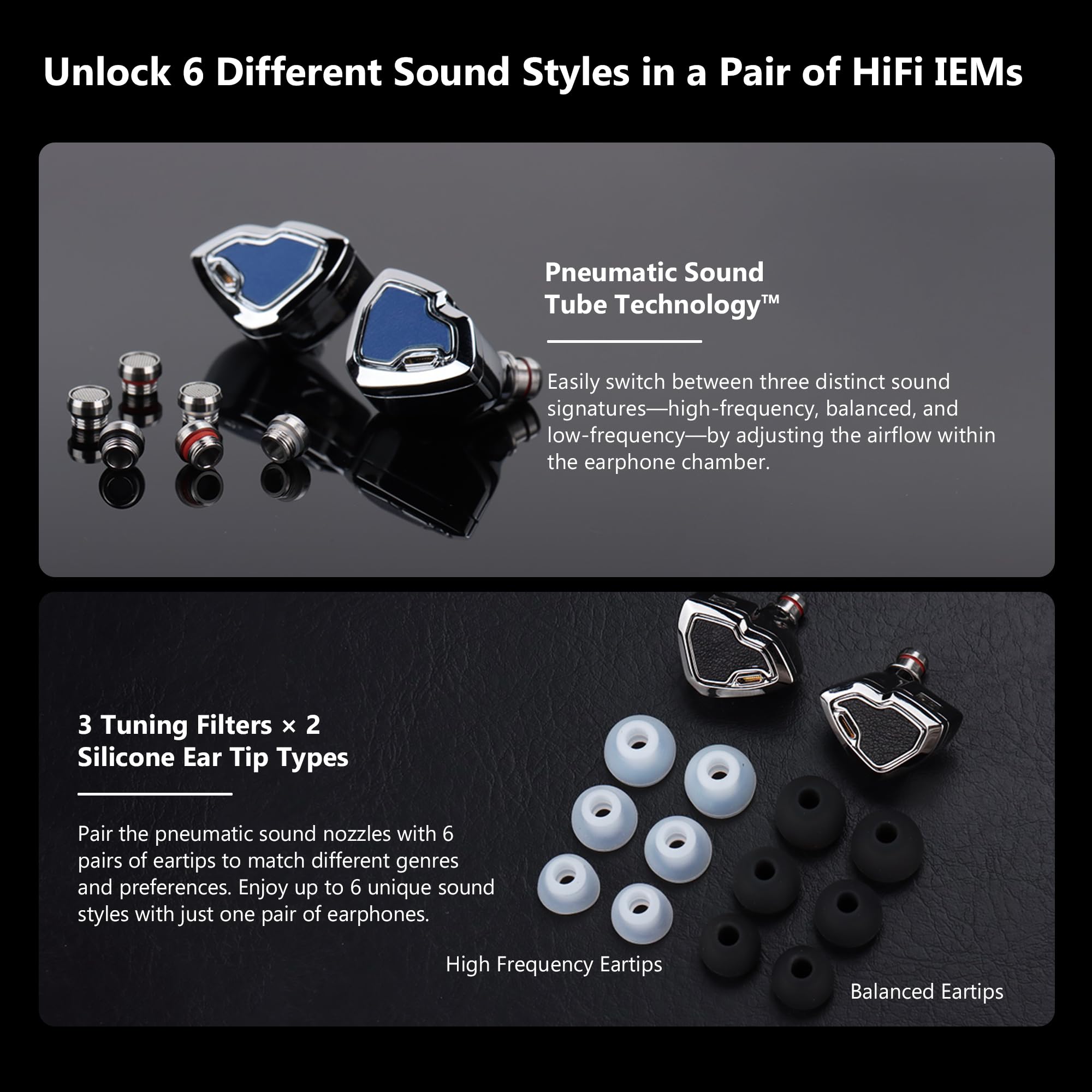 Amazon.co.jp: HIDIZS MS2 PRO イヤモニ｜亜鉛合金ボディ&人工皮革