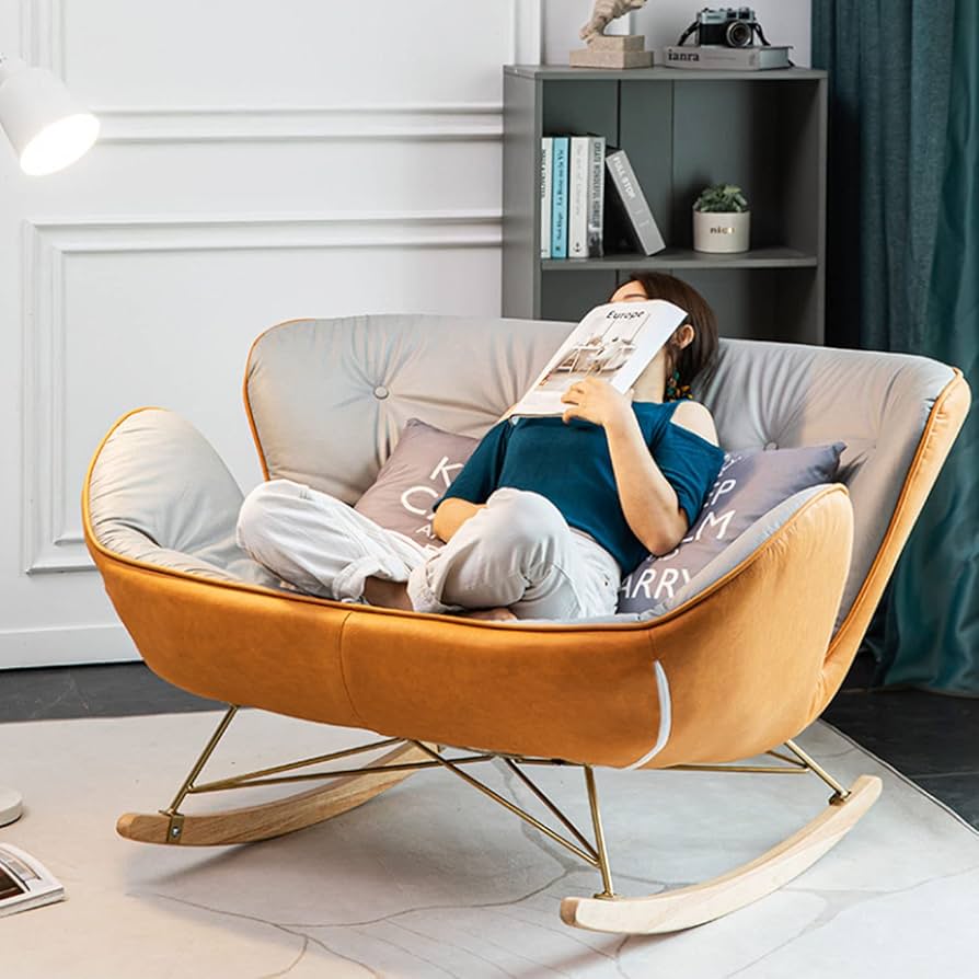 Amazon｜JinBaiLing 多機能ロッキングチェア 堅牢で耐久性 2人