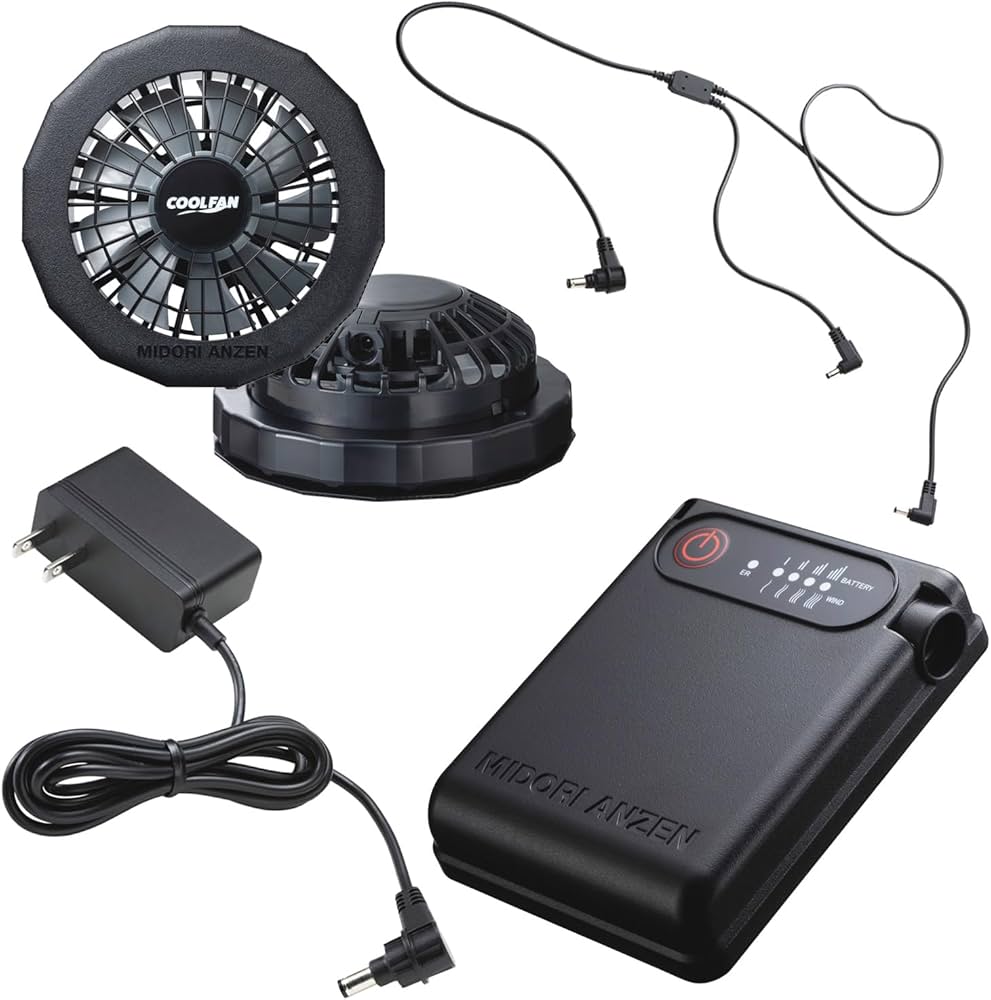 Amazon.co.jp: [ミドリ安全] クールファン用 レギュラー ファン セット