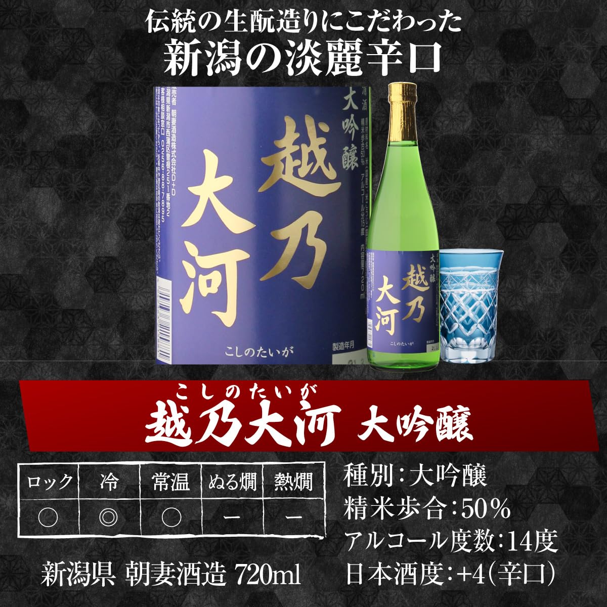 Amazon.co.jp: 日本酒最高ランクの大吟醸720ml 5本セット 4合瓶 酒