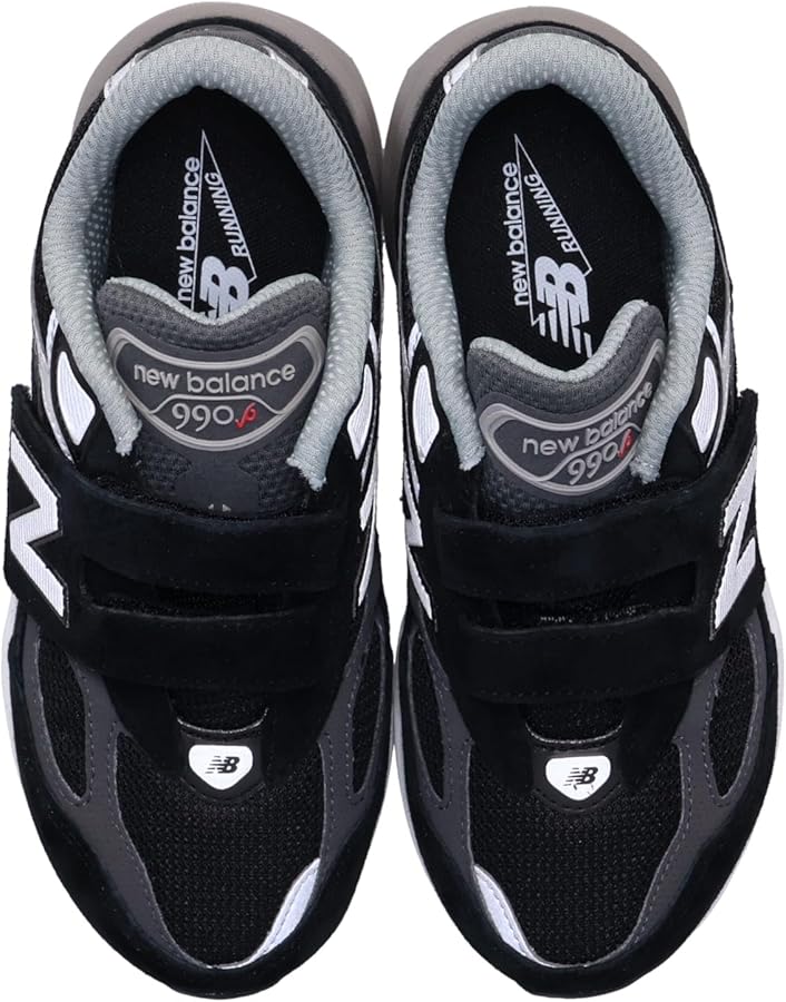 Amazon | [ニューバランス] スニーカー 990 キッズ PV990BK6 ブラック