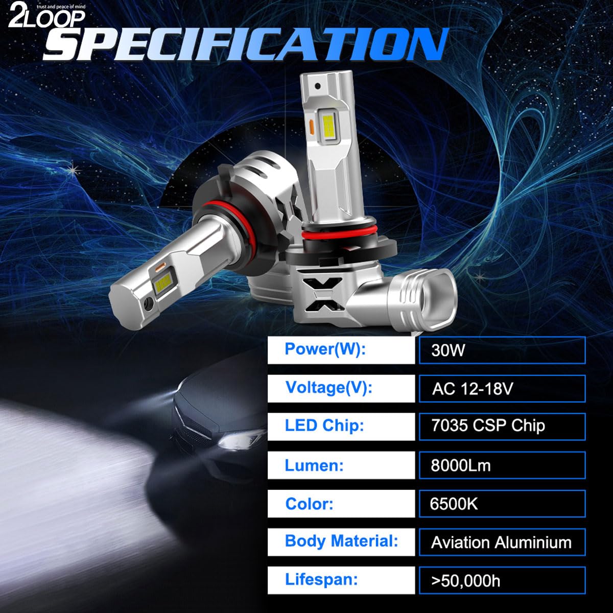 Amazon | タント L375S L385S H19.12～ HB3 GLD LED ヘッドライト