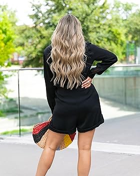 Amazon.com: The Drop Women's Black Romper by @kerrently, XS