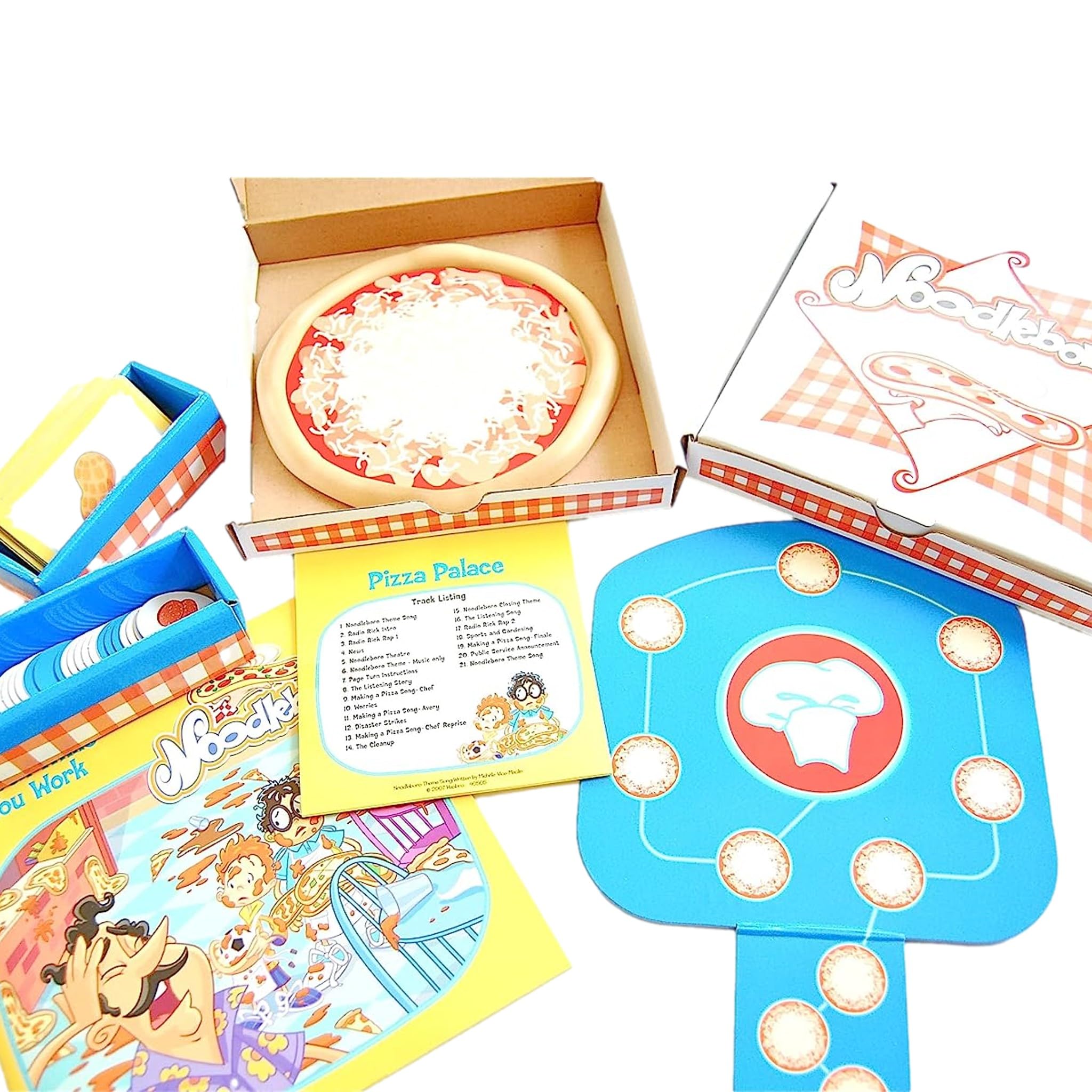 Amazon.com: Playskool Noodleboro Pizza Palace Listening Game