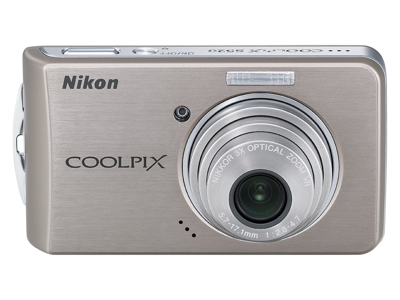 Amazon.co.jp: Nikon COOLPIX S520 Digital Camera, Light Bronze