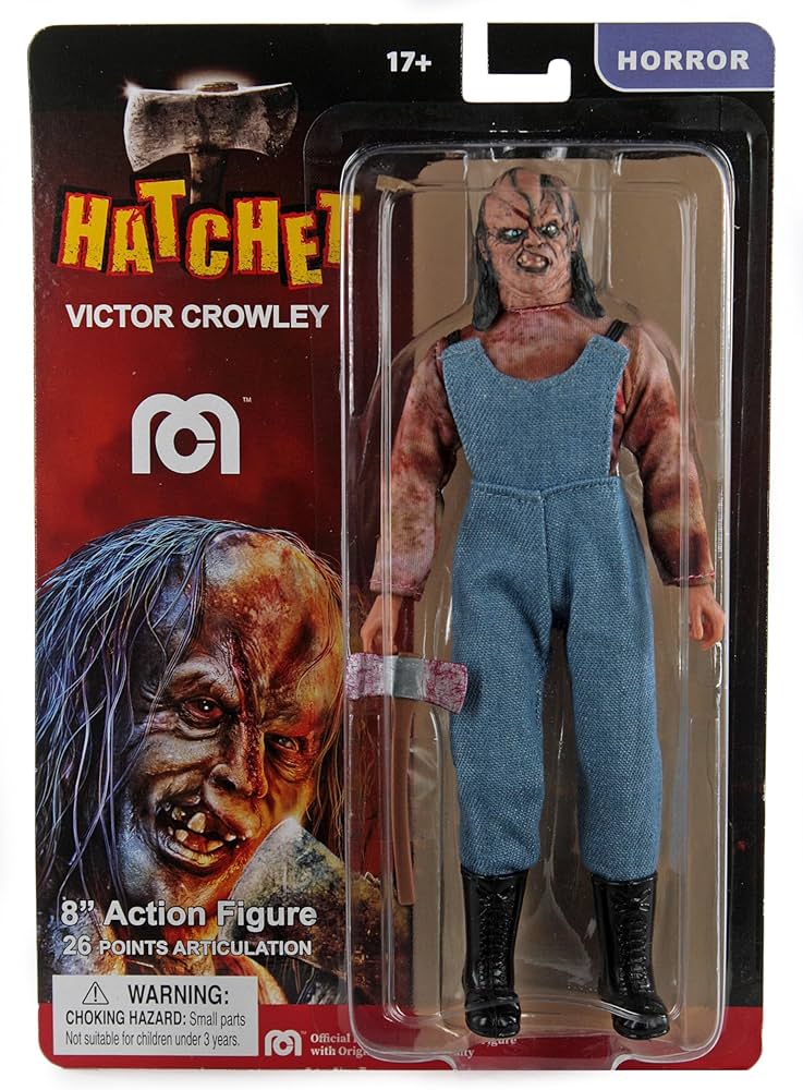 Amazon.com: Mego Hatchet Victor Crowley Horror Action Figure 8in