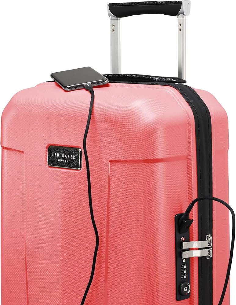 Amazon.com | Ted Baker Luggage, Coral Pink, 20-Inch Carry-On