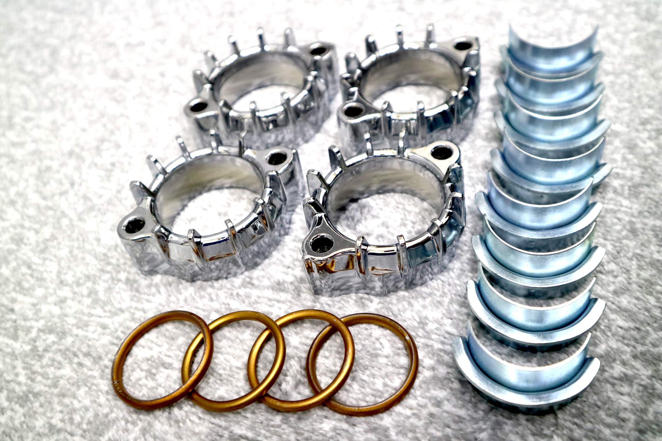 Amazon.co.jp: CBX400F メッキ フランジ セット CBX550F